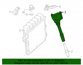 Ignition coil BMW X5 G05 24-26 3.0T