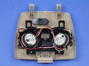 Front light Chrysler 200 11-14 without sunroof beige