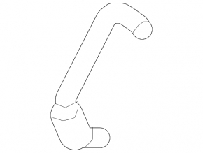 Upper cooling hose for Nissan Leaf 13-17