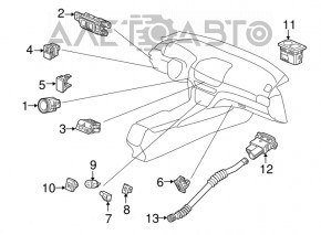MAIN OOF/ON button Honda Accord 23-