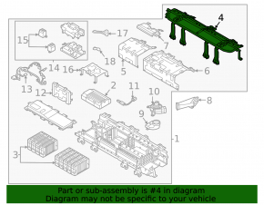 Hyundai Sonata 20-26 HEV Battery Bracket