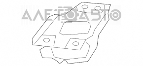 Rear Left Hub Mount Bracket Nissan Rogue 14-20