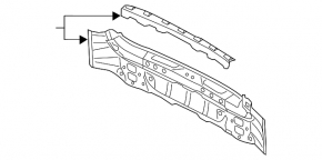 Subaru XV Crosstrek 18-23 Rear Panel