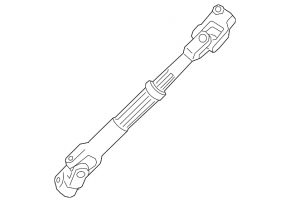 Steering cardan shaft Kia Forte 19-21