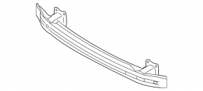 Subaru Outback 10-14 Front Bumper Reinforcement