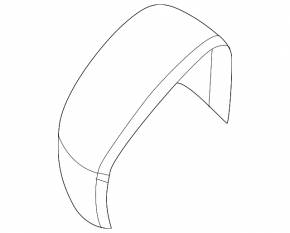 Right mirror cover VW Beetle 12-19