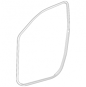 Front right door seal for Toyota Highlander 14-18