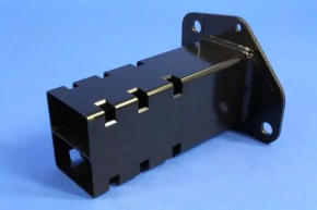 Chrysler 200 15-17 front bumper lower right fang