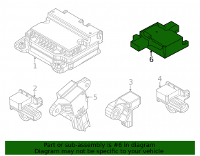 Occupant Sensor Kia EV6 22-24