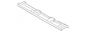 Trunk door number plate illumination strip Hyundai Tucson 16-18 pre-rest