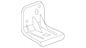 Fastening the door trim panel front right Chevrolet Trax 17-20