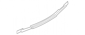 Rear bumper mount central Ford Fusion mk5 13-19 broken mount