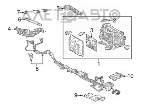 Inverter Bracket Lower Lexus RX450h 16-22