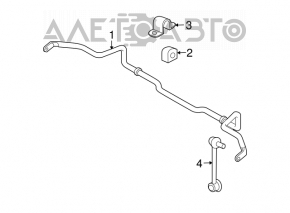 Front stabilizer link left Mazda CX-7 06-09 CTR