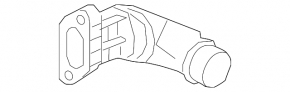Right intercooler hose for Acura RDX 19-25 Inlet