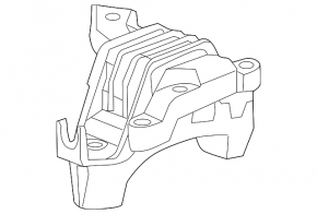 Right engine mount for Chevrolet Volt 11-15
