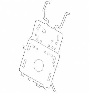 Volvo XC90 16-25 passenger seat lumbar and side support with pump and blower