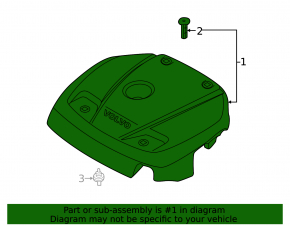 Engine Cover Volvo XC60 18-23
