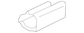 Driver's seat runner trim rear left BMW X3 G01 18-21