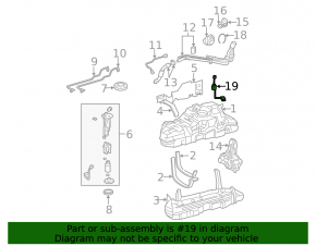Fuel level sensor Lexus GX470 03-09
