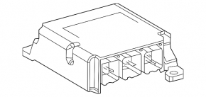 Lexus RZ 23-26 SRS airbag computer module