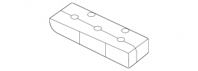 Hyundai Sonata 20-23 Black HEV Control Button Block