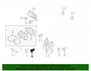 Hyundai Elantra UD 11-16 Front Panel Buttons