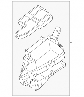 Mazda 6 14-16 underhood fuse box