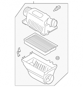 Air Filter Housing Ford Explorer 20-24 3.0T