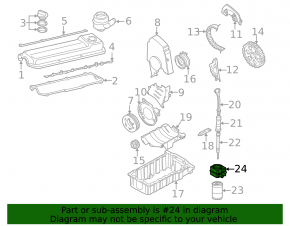 Engine Oil Cooler VW Jetta 11-18 USA 2.0 JP GROUP