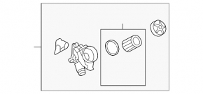 BMW 3 E90 E92 07-12 N51 N52 Oil Filter Housing