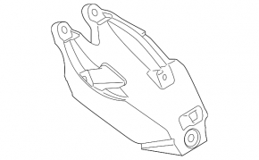 Left Engine Mount Bracket for BMW 2 Series G42 2023-2025 3.0L Twin-Turbo, RWD, With M4. RWD, With M4. AWD, 3.0L Twin-Turbo, AWD, 2023-2025
