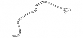 ABS sensor rear left Chevrolet Camaro 16-23