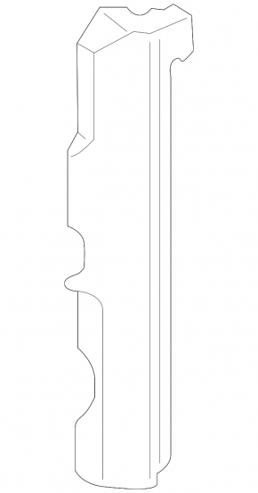 Left radiator deflector Kia Optima 14-15 2.4