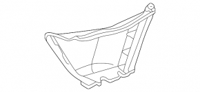 Front bumper air duct right VW Taos 22-25