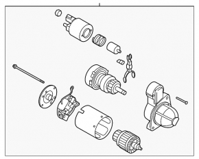 Starter Hyundai Santa FE 19-20 2.0, 2.4