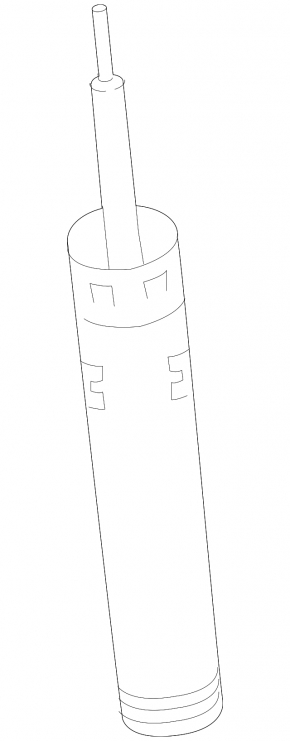 Front left shock absorber for Audi A6 C8 19-20 Standard