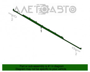 Right threshold Dodge Challenger 09-14 prerest