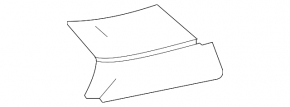 Dashboard cover left Toyota Venza 21 - gray