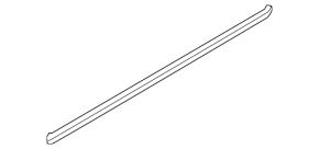Glass seal inside front left door VW Passat 20-22
