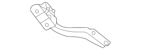 Hood hinge left Subaru Outback 20-