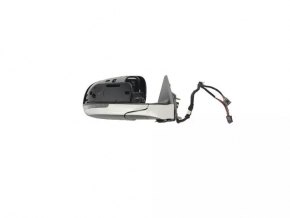 Right side mirror complete Jeep Compass 17-24 5+7 pins, BSM, turn signal, heated, graphite, with chrome molding