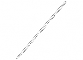 Windshield molding right Toyota Camry v70 18-24