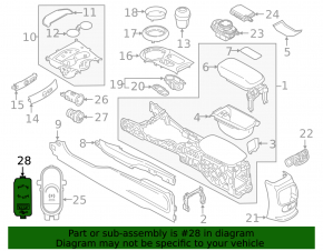 USB AUX Block BMW i3 14-20