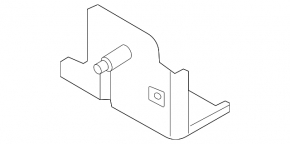 Nissan Rogue 21-23 Front Center Airbag Sensor Bracket On TV