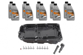 Automatic transmission pan Mercedes C-class W205 300 19-21 W9Y400 AWD