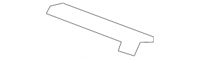 Front bumper mount on wing left Ford Fusion mk5 17-20