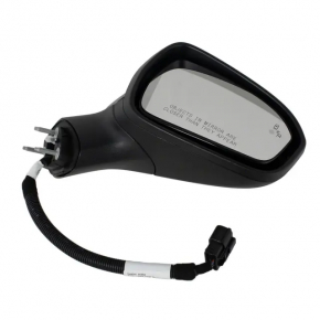 Right side mirror assembly for Ford Fusion mk5 19-20, 5 pins, heated, BSM, blue, scratches