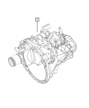 Manual transmission assembly Fiat 500 13-17
