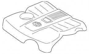 Toyota Tundra 22-26 3.4 Hybrid Engine Cover